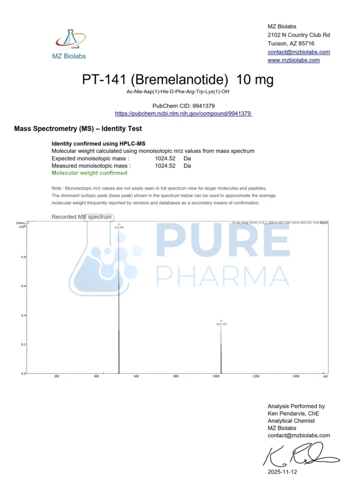 PT-141 10mg - Image 3