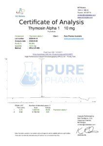 Thymosin Alpha-1 - 10mg - Image 2